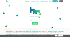 Desktop Screenshot of happyneuronpro.com